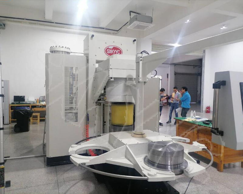Mesa múltiple mesa giratoria de bolsa seca prensa isostática